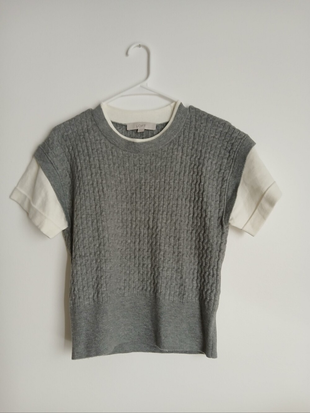 Loft Sweater Vest Layered Size XS